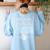 Vintage Proud Public School Teacher Red For Ed T-Shirt Women's Sweatshirt Back Print Light Blue Vintage Proud Public School Teacher Red For Ed T-Shirt Women's Sweatshirt Back Print Light Blue