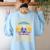 Vintage Take Me To Your Readers English Teacher Alien Space Men Women Women's Sweatshirt Back Print Light Blue Vintage Take Me To Your Readers English Teacher Alien Space Men Women Women's Sweatshirt Back Print Light Blue