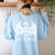 Vintage Teacher Of Dragons Quotes Teacher Student Women's Sweatshirt Back Print Light Blue Vintage Teacher Of Dragons Quotes Teacher Student Women's Sweatshirt Back Print Light Blue