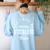 Vocaloid Voice Vocal Music Teacher Singer Singing Women's Sweatshirt Back Print Light Blue Vocaloid Voice Vocal Music Teacher Singer Singing Women's Sweatshirt Back Print Light Blue