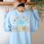 I Want To Be a SCHWA It's Never Stressed Reading Teacher Women's Sweatshirt Back Print Light Blue I Want To Be a SCHWA It's Never Stressed Reading Teacher Women's Sweatshirt Back Print Light Blue