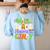 Will Trade Students For Candy Teacher Cute Halloween Costume Women's Sweatshirt Back Print Light Blue Will Trade Students For Candy Teacher Cute Halloween Costume Women's Sweatshirt Back Print Light Blue