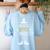 Which Witch Is Which Halloween Grammar Teacher Costume Women's Sweatshirt Back Print Light Blue Which Witch Is Which Halloween Grammar Teacher Costume Women's Sweatshirt Back Print Light Blue