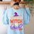 Which Witch Is Which Halloween For Women Men English Teacher Women's Sweatshirt Back Print Light Blue Which Witch Is Which Halloween For Women Men English Teacher Women's Sweatshirt Back Print Light Blue