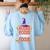 Witchy Halloween Hocus Pocus Everybody Focus Teacher Pumpkin Women's Sweatshirt Back Print Light Blue Witchy Halloween Hocus Pocus Everybody Focus Teacher Pumpkin Women's Sweatshirt Back Print Light Blue