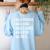 Woman Mom Teacher Wife TIRED T Shirt Cute Mom Teacher Shirts Women's Sweatshirt Back Print Light Blue Woman Mom Teacher Wife TIRED T Shirt Cute Mom Teacher Shirts Women's Sweatshirt Back Print Light Blue