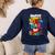 100th Day Of School Teachers Kids Child Happy 100 Days Women's Sweatshirt Back Print Navy 100th Day Of School Teachers Kids Child Happy 100 Days Women's Sweatshirt Back Print Navy