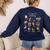 12 Day Of History Teacher Christmas Social Studies Student Women's Sweatshirt Back Print Navy