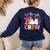 1st Grade Boo Crew First Grade Halloween Costume Teacher Kid Women's Sweatshirt Back Print Navy 1st Grade Boo Crew First Grade Halloween Costume Teacher Kid Women's Sweatshirt Back Print Navy