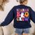 1st Grade Boo Crew Halloween First Grade Halloween Teacher Women's Sweatshirt Back Print Navy 1st Grade Boo Crew Halloween First Grade Halloween Teacher Women's Sweatshirt Back Print Navy