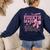 4th Fourth Grade Vibes Back To School Coquette Teacher Girl Women's Sweatshirt Back Print Navy 4th Fourth Grade Vibes Back To School Coquette Teacher Girl Women's Sweatshirt Back Print Navy