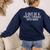 5 Out Of 4 People Struggle With Math Math Teacher Men Women's Sweatshirt Back Print Navy