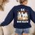5K Boo Crew Halloween Teacher K5 Floral Ghost Trick Or Teach Women's Sweatshirt Back Print Navy 5K Boo Crew Halloween Teacher K5 Floral Ghost Trick Or Teach Women's Sweatshirt Back Print Navy