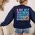 6 Out Of 7 Teachers Think 67 Of Students Overuse 67 Quote Women's Sweatshirt Back Print Navy