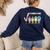 67 Ice Cream Drip Meme Square Root 4489 Slang Teacher Math Women's Sweatshirt Back Print Navy