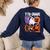 7th Grade Boo Crew Teacher Student Halloween Costume Women's Sweatshirt Back Print Navy