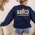 ABCD Back In Class First Day Back To School Teacher Student Women's Sweatshirt Back Print Navy ABCD Back In Class First Day Back To School Teacher Student Women's Sweatshirt Back Print Navy