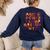 ABCs Learning Kindergarten Teacher Halloween Alphabet Women's Sweatshirt Back Print Navy ABCs Learning Kindergarten Teacher Halloween Alphabet Women's Sweatshirt Back Print Navy