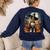 Aesthetic Halloween Boston Terrier Dog Witch Pumpkin For Men Women Kids Women's Sweatshirt Back Print Navy