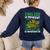 AG Teacher English Is Important But Agriculture Teacher Women's Sweatshirt Back Print Navy
