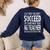 AG Teacher Shirt If At First You Don't Succeed Agriculture Women's Sweatshirt Back Print Navy AG Teacher Shirt If At First You Don't Succeed Agriculture Women's Sweatshirt Back Print Navy