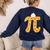 Apple Pi Pie Pun Math Teacher Pi Day 2020 Women's Sweatshirt Back Print Navy Apple Pi Pie Pun Math Teacher Pi Day 2020 Women's Sweatshirt Back Print Navy