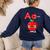 A Is For Apple Pre-K Kindergarten Teacher Student Women's Sweatshirt Back Print Navy A Is For Apple Pre-K Kindergarten Teacher Student Women's Sweatshirt Back Print Navy