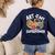 Art Is My Superpower Art Teacher Artist Painter Painting Women's Sweatshirt Back Print Navy