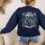 ASL Interpreter Deaf ASL Teacher American Sign Language Women's Sweatshirt Back Print Navy ASL Interpreter Deaf ASL Teacher American Sign Language Women's Sweatshirt Back Print Navy