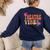 Theatre Vibes Teacher Man Women Youth Auditorium Concert Tee Women's Sweatshirt Back Print Navy