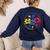 Autism Awareness Shirt Periodic Puzzle Science Teacher Men Women Kids Women's Sweatshirt Back Print Navy Autism Awareness Shirt Periodic Puzzle Science Teacher Men Women Kids Women's Sweatshirt Back Print Navy