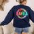 Back To School Para For Men Women Teacher Women's Sweatshirt Back Print Navy Back To School Para For Men Women Teacher Women's Sweatshirt Back Print Navy