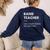 Band Teacher Definition Teaching School Teacher Women's Sweatshirt Back Print Navy Band Teacher Definition Teaching School Teacher Women's Sweatshirt Back Print Navy