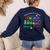Battery Life Of A School Teacher Monday To Friday For Men Women Women's Sweatshirt Back Print Navy