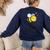Bee Kind Bumble Bee Anti Bullying Teacher Kindness Matters Women's Sweatshirt Back Print Navy Bee Kind Bumble Bee Anti Bullying Teacher Kindness Matters Women's Sweatshirt Back Print Navy