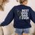 Best Dog Dad Ever Boston Terrier Dog Lover For Dad Men Women Girls Kids Women's Sweatshirt Back Print Navy