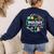 Biology Squad Science Teacher Student Biologist Women's Sweatshirt Back Print Navy