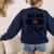 Boo Boo Crew First Aid School Nurse Day Care Teacher Women's Sweatshirt Back Print Navy Boo Boo Crew First Aid School Nurse Day Care Teacher Women's Sweatshirt Back Print Navy