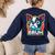 Boston Terrier Bruh Dog Lover Women's Sweatshirt Back Print Navy