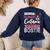 Boston Terrier Dog Bostie Halloween Costume Dog For Kids Women's Sweatshirt Back Print Navy