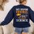 My Broom Broke So Now I Teach Science Teacher Halloween Women's Sweatshirt Back Print Navy