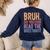 Bruh Did You Even Read The Directions Bruh Teacher For Men Women Women's Sweatshirt Back Print Navy Bruh Did You Even Read The Directions Bruh Teacher For Men Women Women's Sweatshirt Back Print Navy