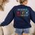 Bruh Science Like Magic But Real Teachers Students Scientist Women's Sweatshirt Back Print Navy