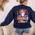 Be A Bucket Filler Teacher Teaching Groovy Back To School For Men Women Women's Sweatshirt Back Print Navy Be A Bucket Filler Teacher Teaching Groovy Back To School For Men Women Women's Sweatshirt Back Print Navy