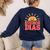Buenos Dias Spanish Teacher Appreciation Back To School Women's Sweatshirt Back Print Navy Buenos Dias Spanish Teacher Appreciation Back To School Women's Sweatshirt Back Print Navy