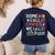 Some Call It Chaos We Call It Fifth Grade 5th Grade Teacher Women's Sweatshirt Back Print Navy