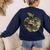Camo Apple Camouflage Clothing School Student Camo Teacher Men Women Kids Women's Sweatshirt Back Print Navy