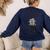 You Cannot Scare Me I'm A Middle School Teacher Halloween Women's Sweatshirt Back Print Navy You Cannot Scare Me I'm A Middle School Teacher Halloween Women's Sweatshirt Back Print Navy