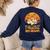 You Can't Scare Me I Teach 3rd Grade Teacher Halloween Men Women Kids Women's Sweatshirt Back Print Navy