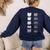 Cat Themed Artist Value Scale Educational Art Teacher Women's Sweatshirt Back Print Navy Cat Themed Artist Value Scale Educational Art Teacher Women's Sweatshirt Back Print Navy